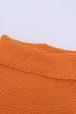 Turtleneck Splicing Chunky Knit Pullover Sweater